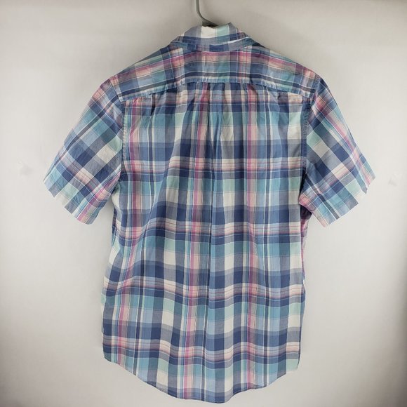 Vineyard Vines slim fit tucker shirt. short sleeve button down. small - Picture 2 of 6